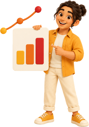 Landing pages, tracking & reporting